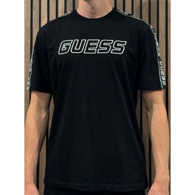Guess Active - Arlo Cn T-shirt - Zwart