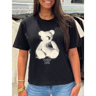 Guess Active - Bear Ss T-shirt - Zwart