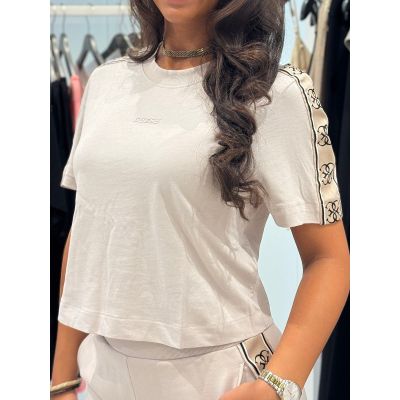 Guess Active - Britney Crop Tee - Beige