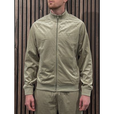 Guess Active - Cochise Full Zip Sweatshirt - Beige