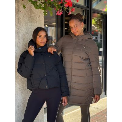 Guess Active - Fausta Puffy Jacket - Zwart