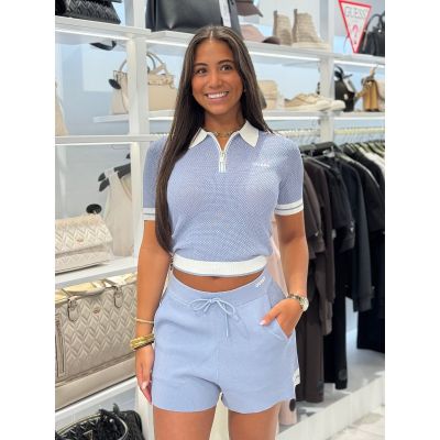 Guess Active - Gabry Wide Short Swtr - Blauw