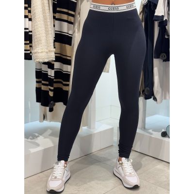 Guess Active - New Aline Leggings 4/4 Eco Str - Blauw