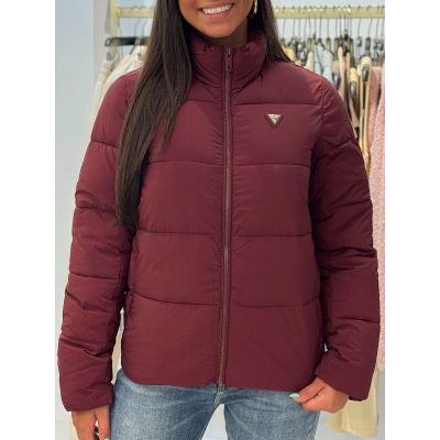 Guess Active - New Claudia Light Puffer Jacket - Rood
