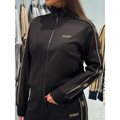 Guess Active - Octavia High Neck Full-Zip - Zwart