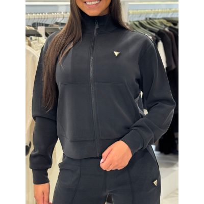 Guess Active - Olympe High Neck Full Swea - Zwart