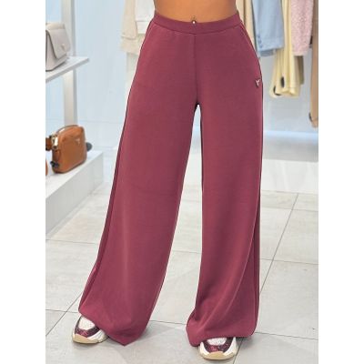 Guess Active - Olympe Wide Leg Pants - Rood