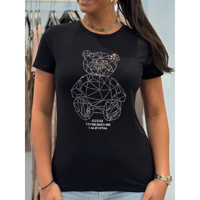 Guess Active - Romy Ss Cn T-shirt - Zwart