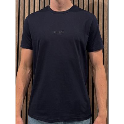 Guess - Aidy Cn Ss Tee - Blauw