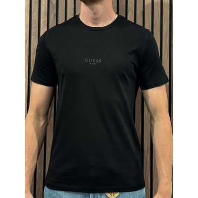 Guess - Aidy Cn Ss Tee - Zwart