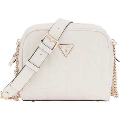 Guess - Aldina Camera Crossbody - Wit