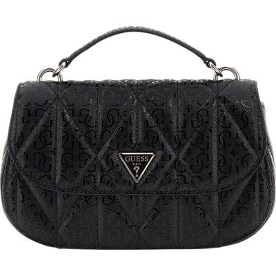 Guess - Aldina Top Handle Flap - Zwart