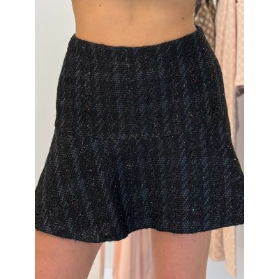 Guess - Andie Tweed Skirt - Zwart