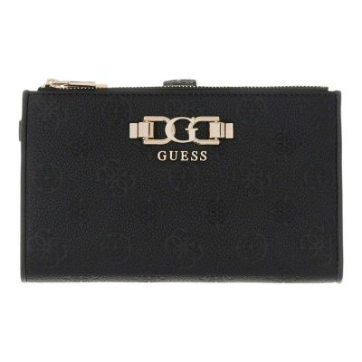 Guess - Anise Slg Dbl Zip Organizer - Zwart