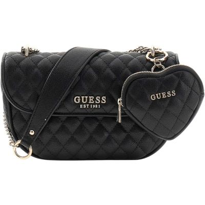 Guess - Atabey Convertible Xbody Flap - Zwart