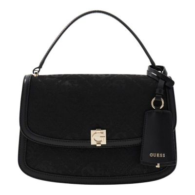 Guess - Audrey Logo Cnvrtbl Xbdy Flap - Zwart