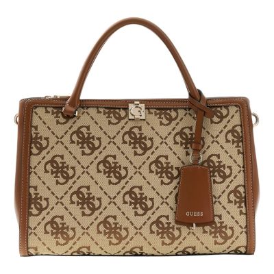 Guess - Audrey Logo Girlfriend Satchel - Bruin