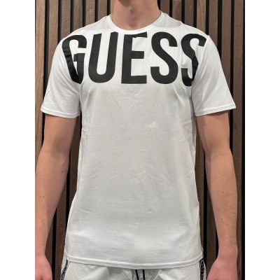 Guess - Cn Ss Ultra Logo T-shirt - Wit