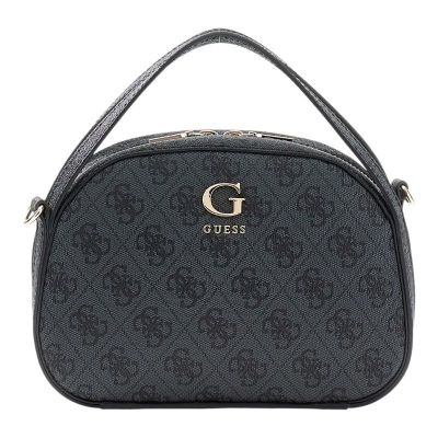 Guess - Coleen Logo Top Zip Crossbody - Zwart