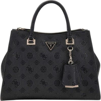 Guess - Cresidia II Society Satchel - Zwart