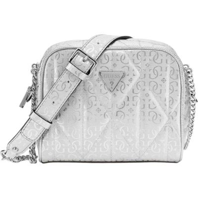 Guess - Aldina Camera Crossbody - Zilver