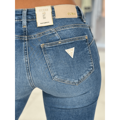Guess - Curve X Skinny Mid - Blauw