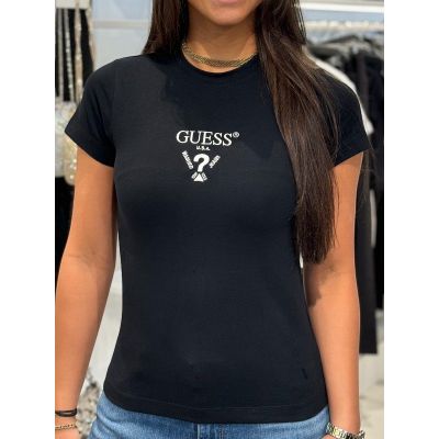 Guess Active - Colette Ss Tee - Zwart