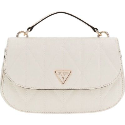 Guess - Aldina Top Handle Flap - Wit