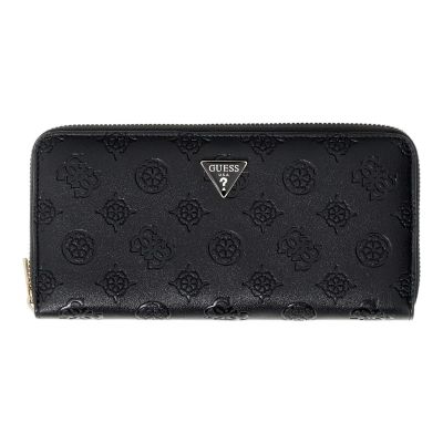 Guess - Diana Slg Large Zip Around - Zwart