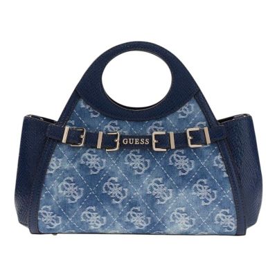 Guess - Dovie Small Girlfriend Satchel - Blauw