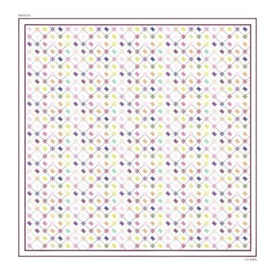 Guess - Emelie Logo Kefiah 120X120 - Wit