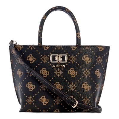 Guess - Emelie Logo Mini Tote - Bruin