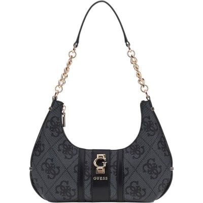 Guess - Erenia Top Zip Shoulder Bag - Zwart