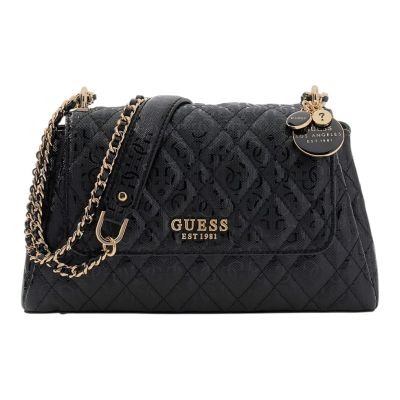 Guess - Isemay Convertible Xbody Flap - Zwart