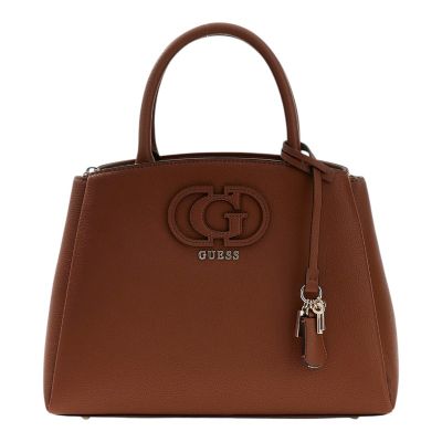 Guess - Isola 3 Comp Satchel - Cognac