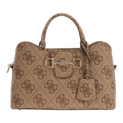 Guess - Janie Logo Girlfriend Satchel - Bruin