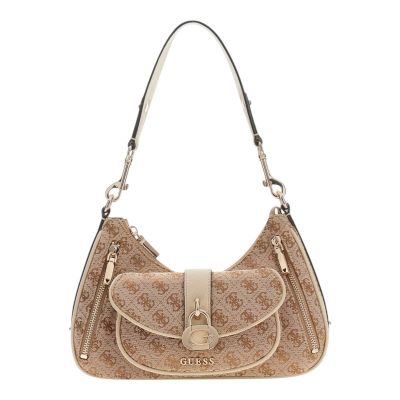 Guess - Jessa Shoulder Bag - Beige