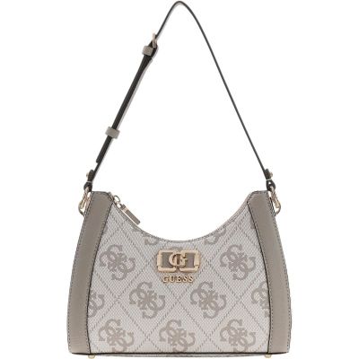 Guess - Karnilla Logo Shoulder Bag - Beige