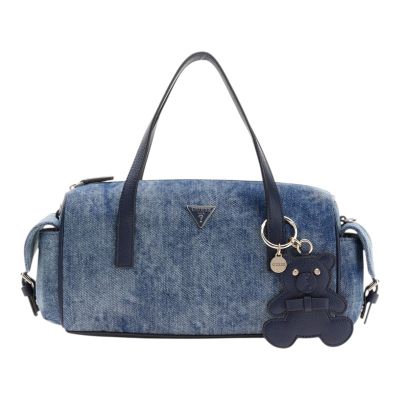 Guess - Kassie Small Box Satchel - Blauw