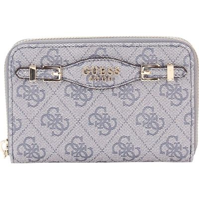 Guess - Katya Slg Medium Zip Around - Grijs