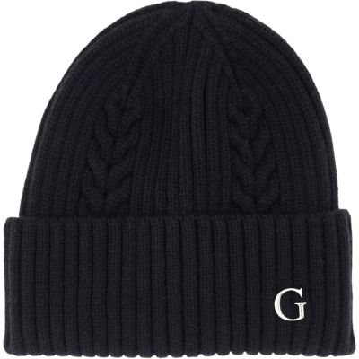 Guess - Knitted Beanie - Zwart