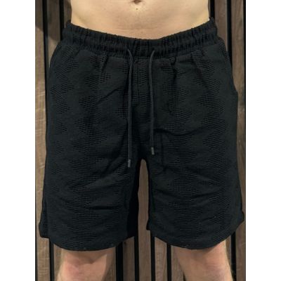 Guess - Lattice Knit Short - Zwart