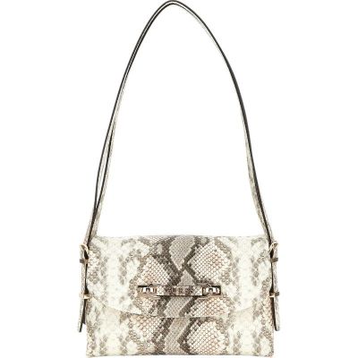 Guess - Lefia Flap Shoulder Bag - Beige