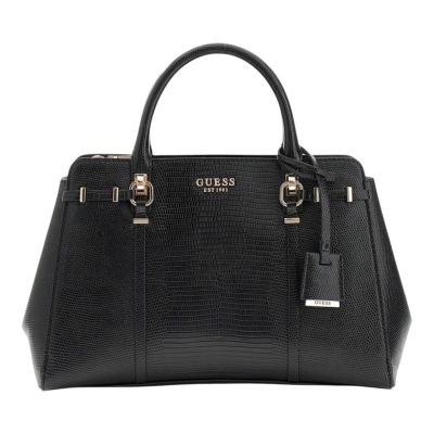 Guess - Leona Multi Comp Satchel - Zwart