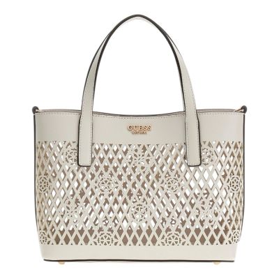 Guess - Letty 2 In 1 Mini Tote - Wit