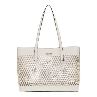 Guess - Letty 2 In 1 Tote - Wit