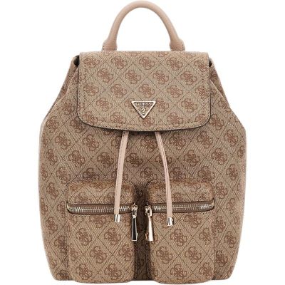 Guess - Manhattan II Flap Backpack - Beige