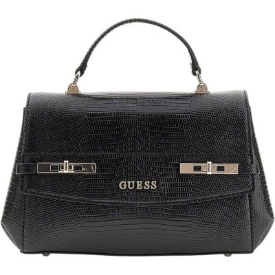 Guess - Melinda Top Handle Flap - Zwart