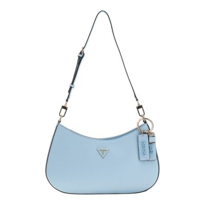 Guess - Noelle II Top Zip Shoulder Bag - Blauw