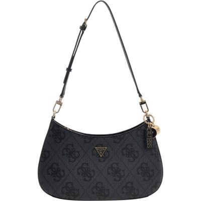 Guess - Noelle II Top Zip Shoulder Bag - Zwart